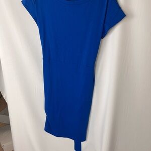 Elegant Blue Women's Dress